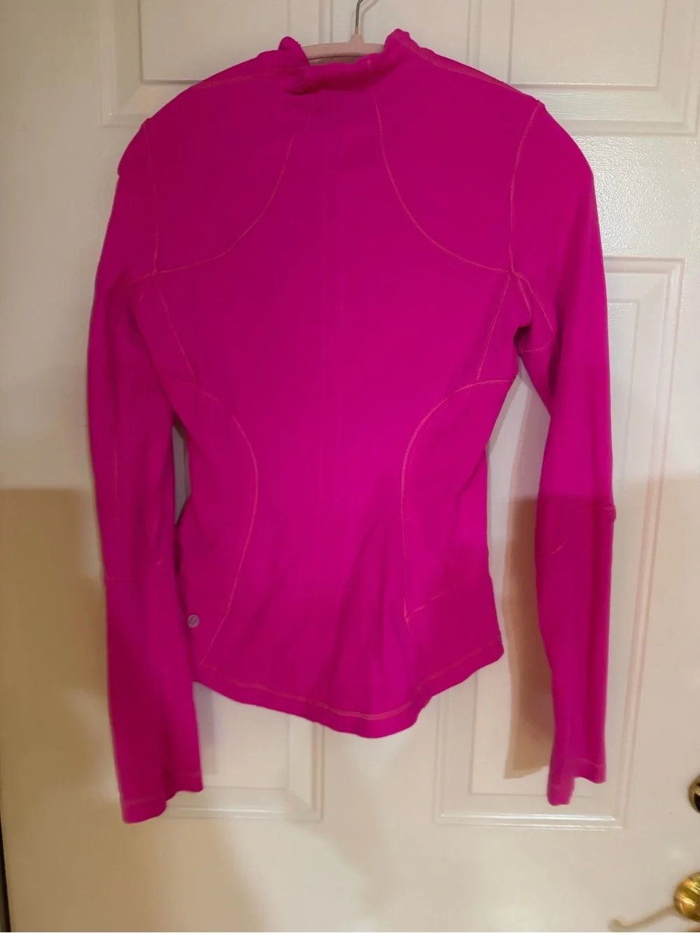 lululemon athletica Hot Pink Full-Zip Athletic Jacket
